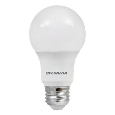 2700K A19 Lamp 60W Equivalent Medium Base LED Light Bulb Efficient 8.0W SYLVANIA Soft White 12 Pack 